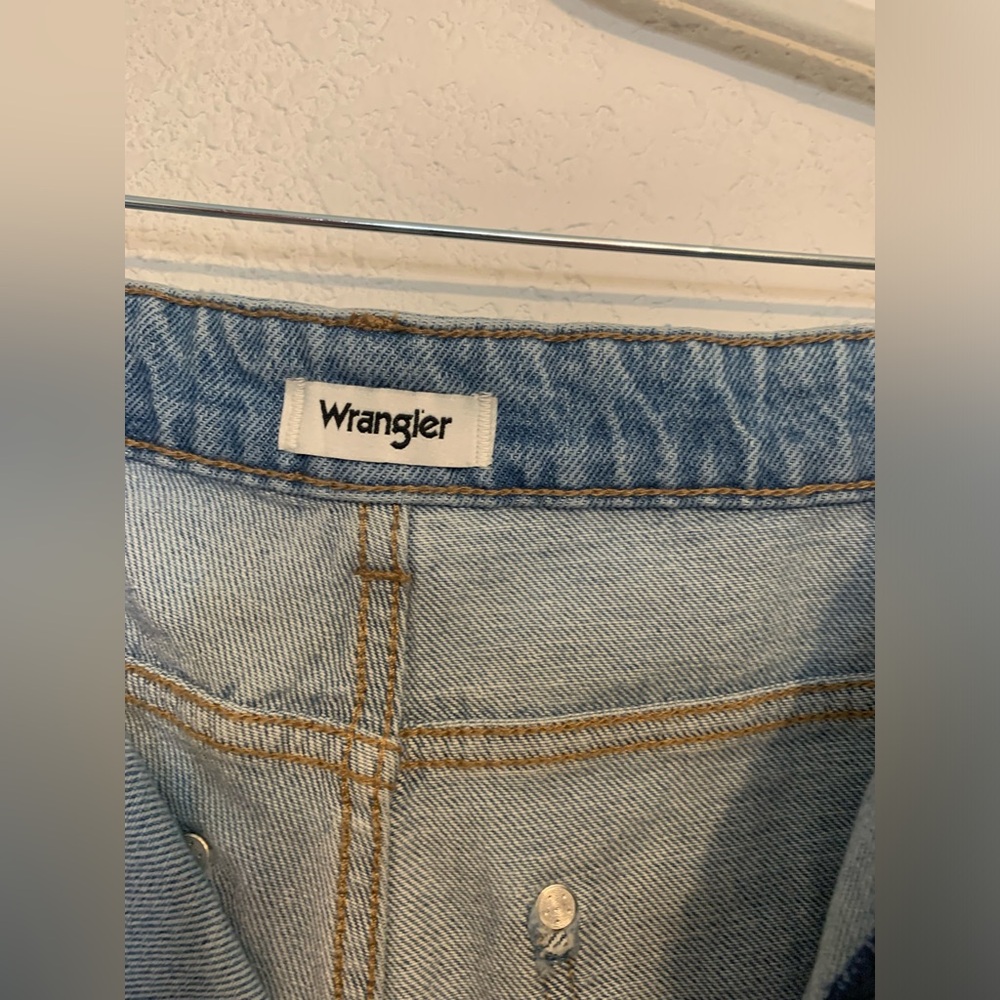 NWT NEW Wrangler Barrel 652 High Rise Blue Denim Jeans Womens Size 33 Casual - Picture 10 of 13
